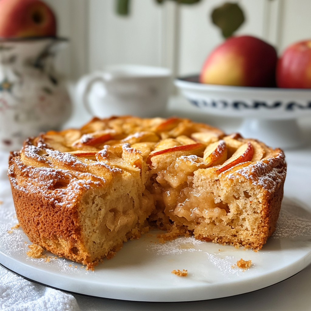 Apple breakfast cake