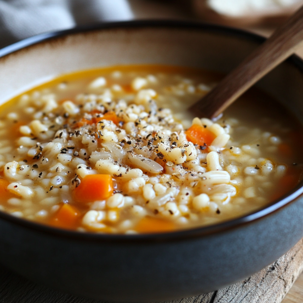 Italian pastina soup Pastina chicken soup