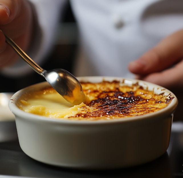 What is the secret to crème brûlée?