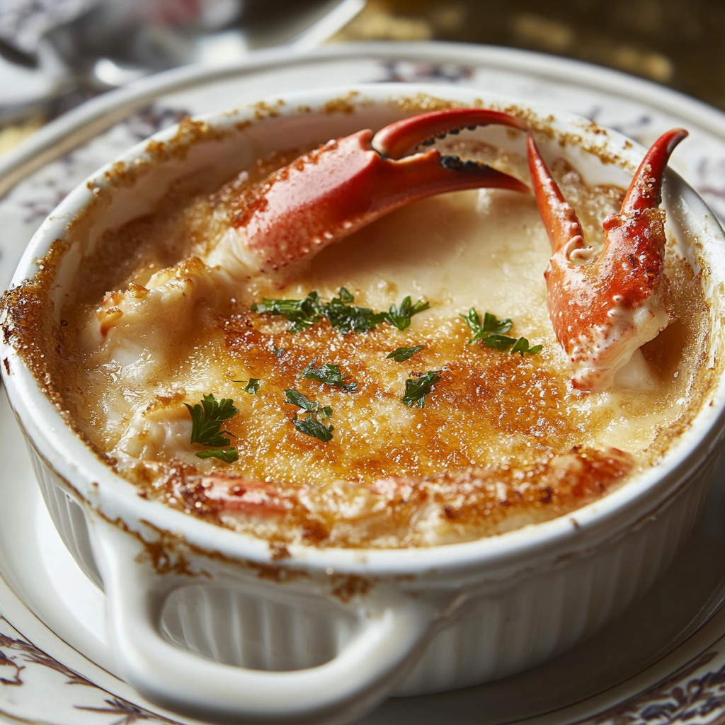 crab brulee recipe