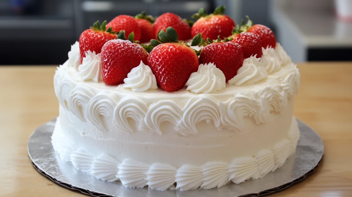 Best Strawberry Cake from Scratch