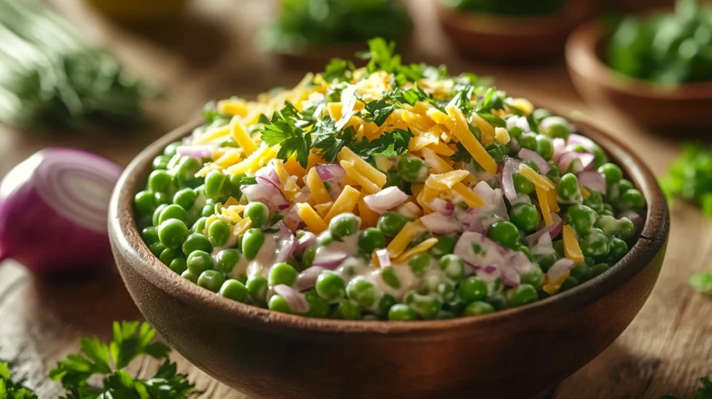 Classic Pea Salad Recipe