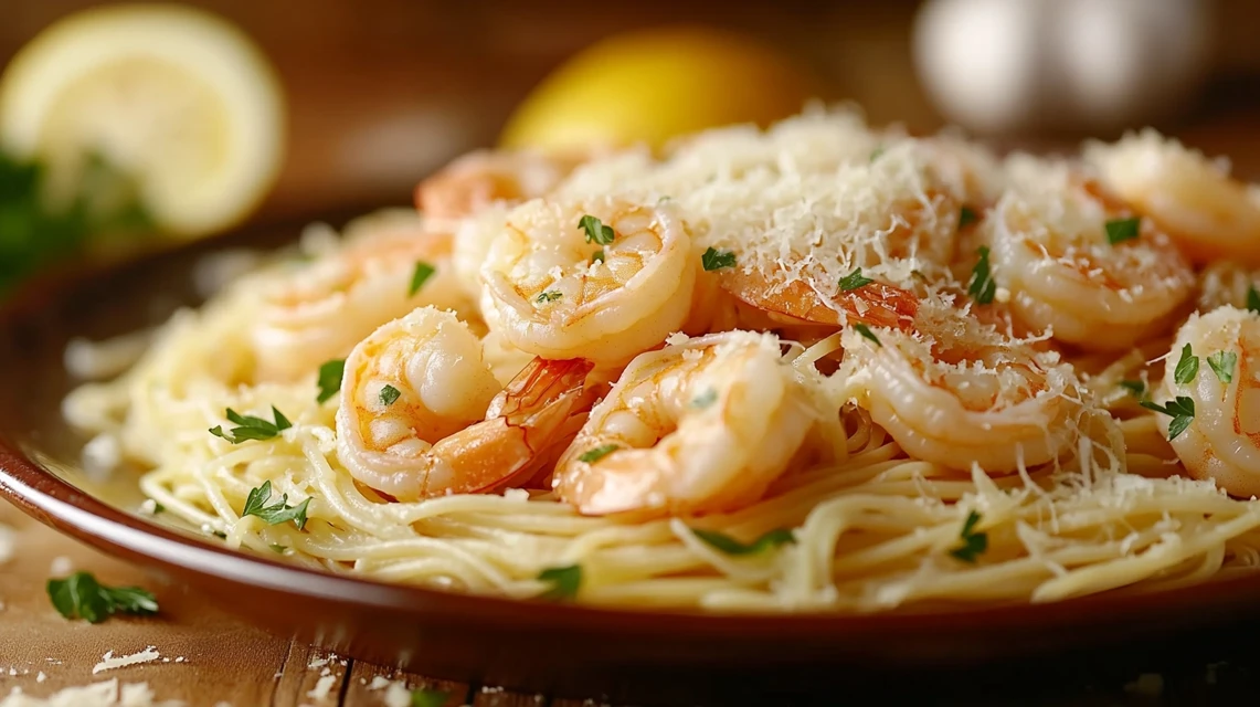 Garlic Shrimp Pasta Recipe