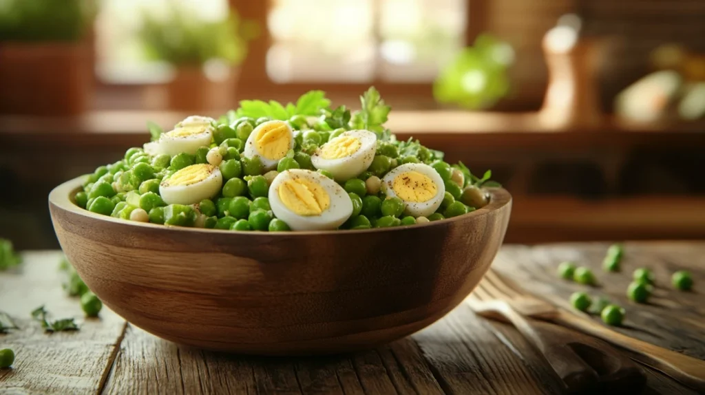 Pea Salad Recipe With Egg