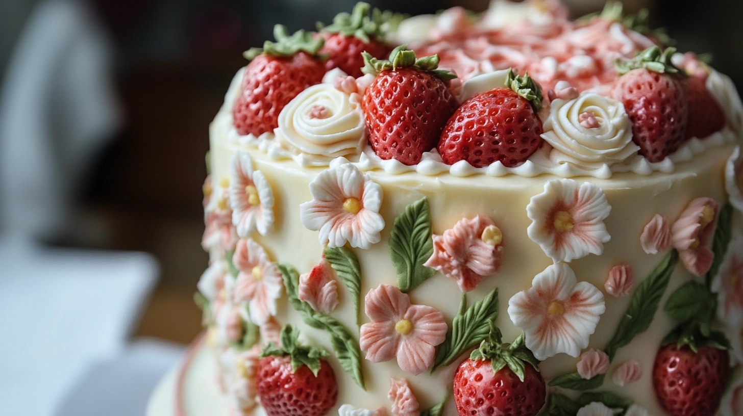 Strawberry Cake Recipe